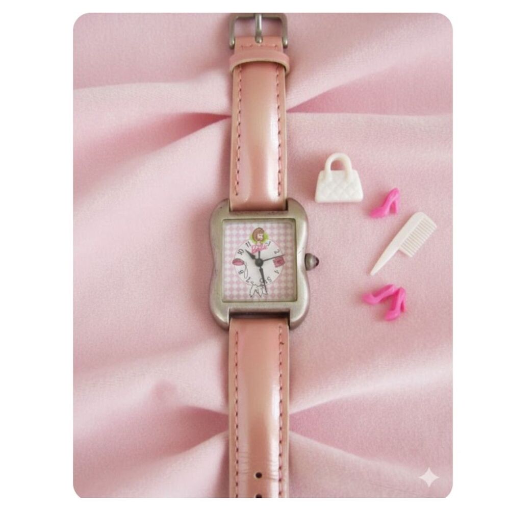Fossil Barbie “Poodle Parade” Limited Edition 1996 Pink Watch